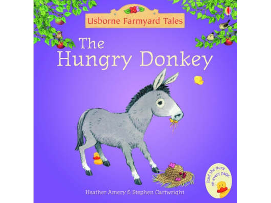 Libro The Hungry Donkey de Heather Amery (Inglés)