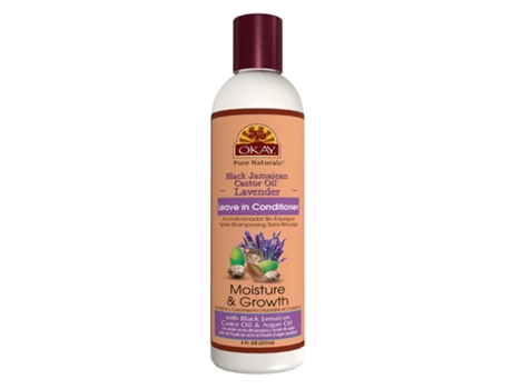 Acondicionador OKAY Aceite De Ricino Negro De Jamaica Lavanda (237 ml)