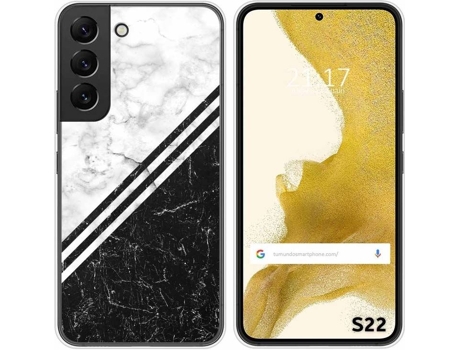 Carcasa Samsung Galaxy S22 5G TUMUNDOSMARTPHONE Dibujos Mármol 01 Multicolor