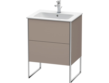 DURAVIT XSquare Vanity unit vertical 61.0 x 47.8 cm, 2 cajones, para lavabo ME de Starck 233663