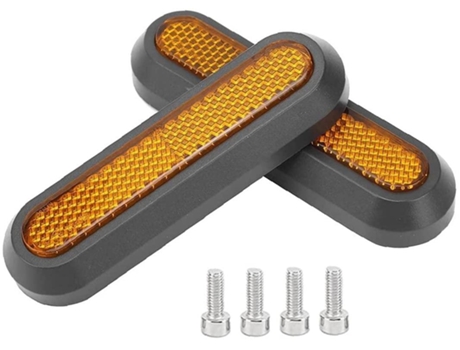 Protetor de Cubo Reflexivo para Rodas Xiaomi M365 / Pro2 / 1S Scooter