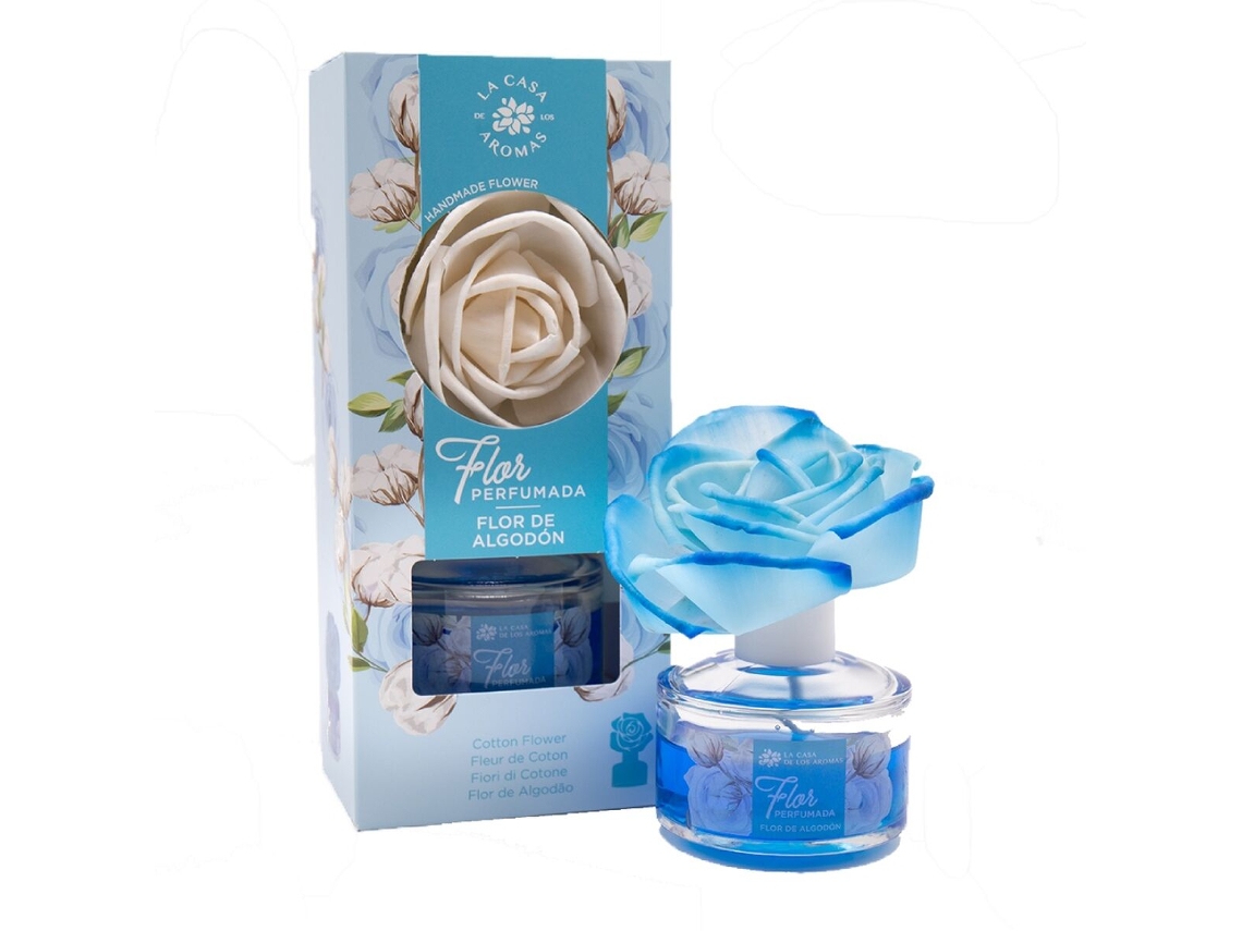 Ambientador LA CASA DE LOS AROMAS Flor de algodón 65 ml