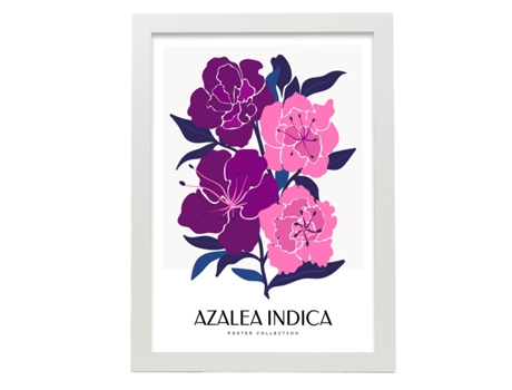 Póster NACNIC Pop Art Abstracto. Azalea Indica