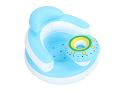 Silla Hinchable Para Bebé Con Cómodo Soporte Lumbar, De Pvc, Para Piscina Y Bañera.