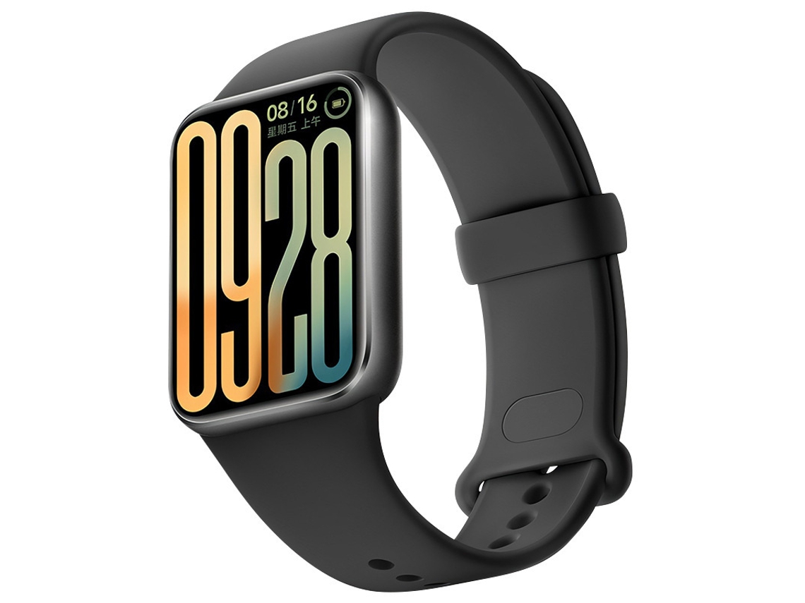 Correa de reloj compatible con Xiaomi Mi Band 9 Pro, color negro y material TPU.