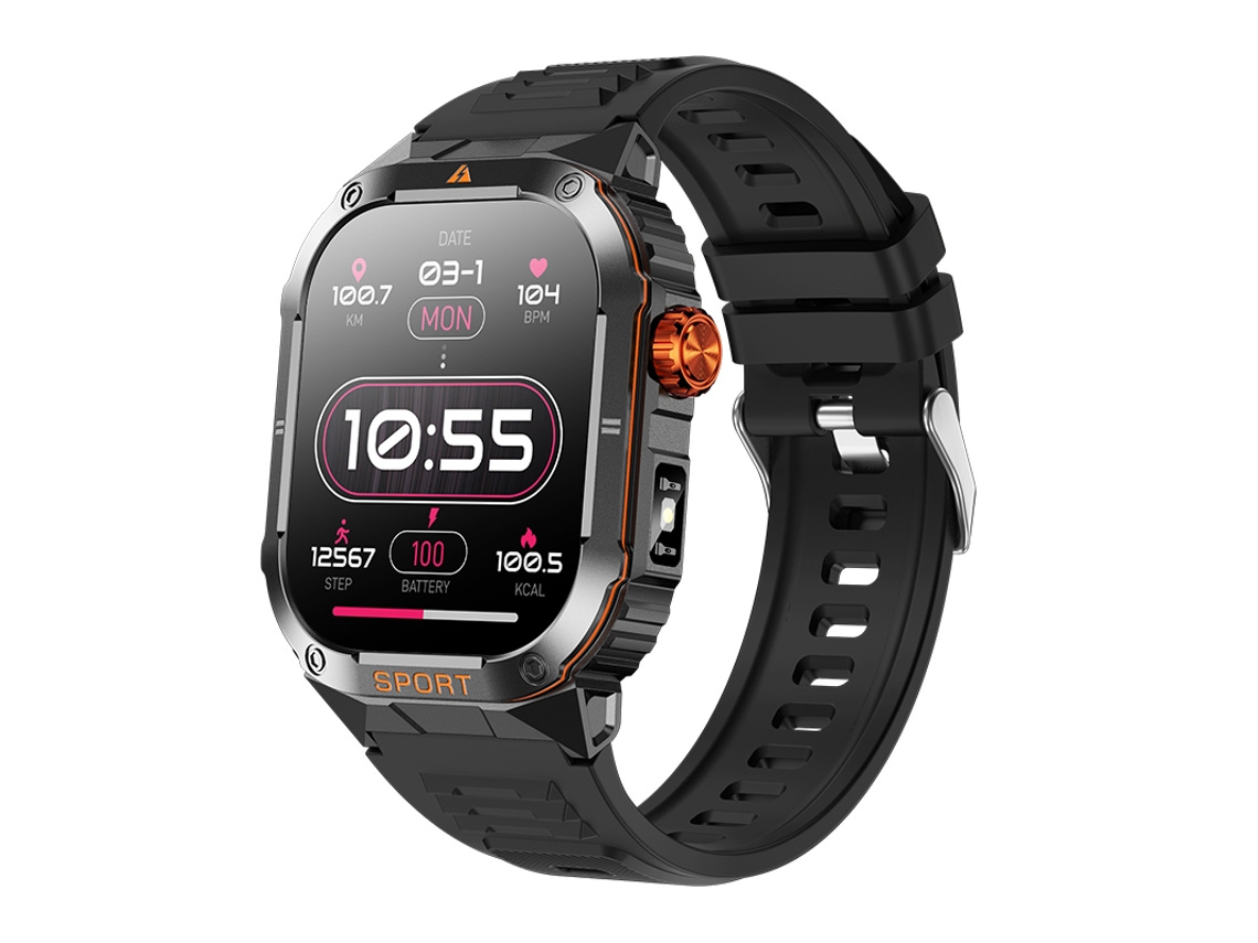 Reloj Inteligente D16 Con Bluetooth 5.3, Monitor De Actividad Física, Frecuencia Cardíaca, Spo₂, Sueño Y Compatibilidad Con Varios Idiomas (