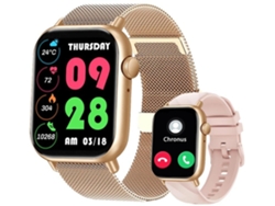 Reloj Inteligente YEMAESRE F57 1 91 Pulgada 50 Modos Deportivos Rosa YEMAESRE