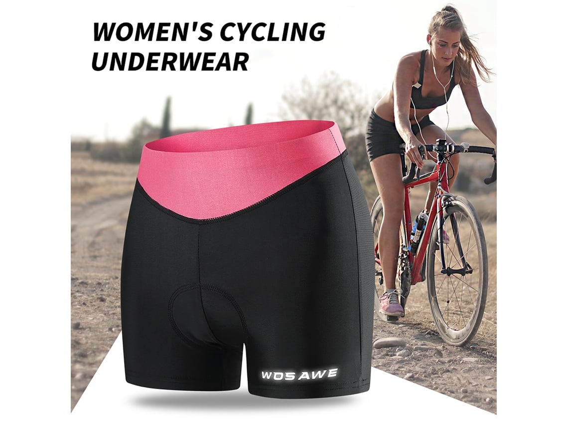 Calcinha Ciclismo Feminina Com Espuma Short Bike Respirável Mtb Bicicleta Biking Shorts