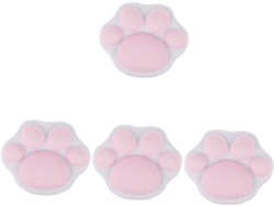 Reposamuñecas para ratón con forma de gato, fabricado en silicona suave y cómoda, ideal para uso de Gokoco.