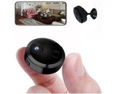Mini cámara espía wifi 1080P, grabación de video en vivo, inalámbrica, oculta, con visión nocturna automática y sin Yizhood