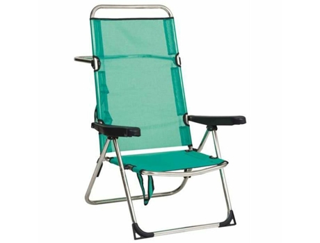 Silla de Exterior ALCO (Verde - Aluminio - 13.50 x 65.50 x 95.00 cm)
