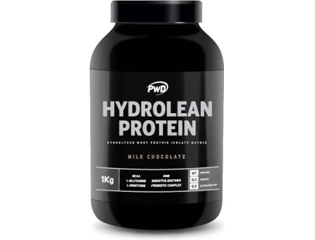 Complemento Alimenticio PWD Hydrolean Protein Proteínas Sabor A Chocolate (1 kg (Chocolate))
