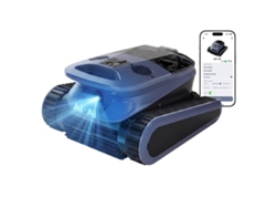 Seauto Sat 40 Robot De Piscina Inalámbrico Limpieza Línea De Agua, Navegación Inteligente, 240 Minutos, Piscinas Enterradas Hasta 300 M²