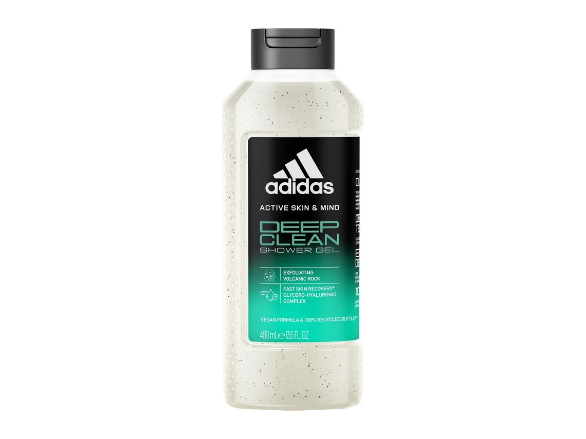 Gel de ducha Active Skin Mind Deep Clean para hombre, 400 ml, Adidas