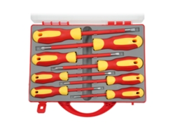 Juego De Destornilladores Magnéticos Aislados Penggong 9715 De 8 Piezas Con Mango De Tpr Para Electricistas Profesionales, 500 V