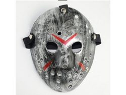 Máscara de terror do Jason Voorhees de Sexta-Feira 13 para festas à fantasia e Halloween.