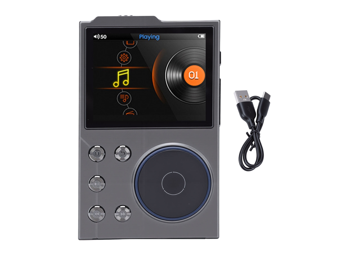 Reproductor Mp3 Hifi Con Soporte Bluetooth 5.0 Para Reproducción Hi-res Sin Pérdidas