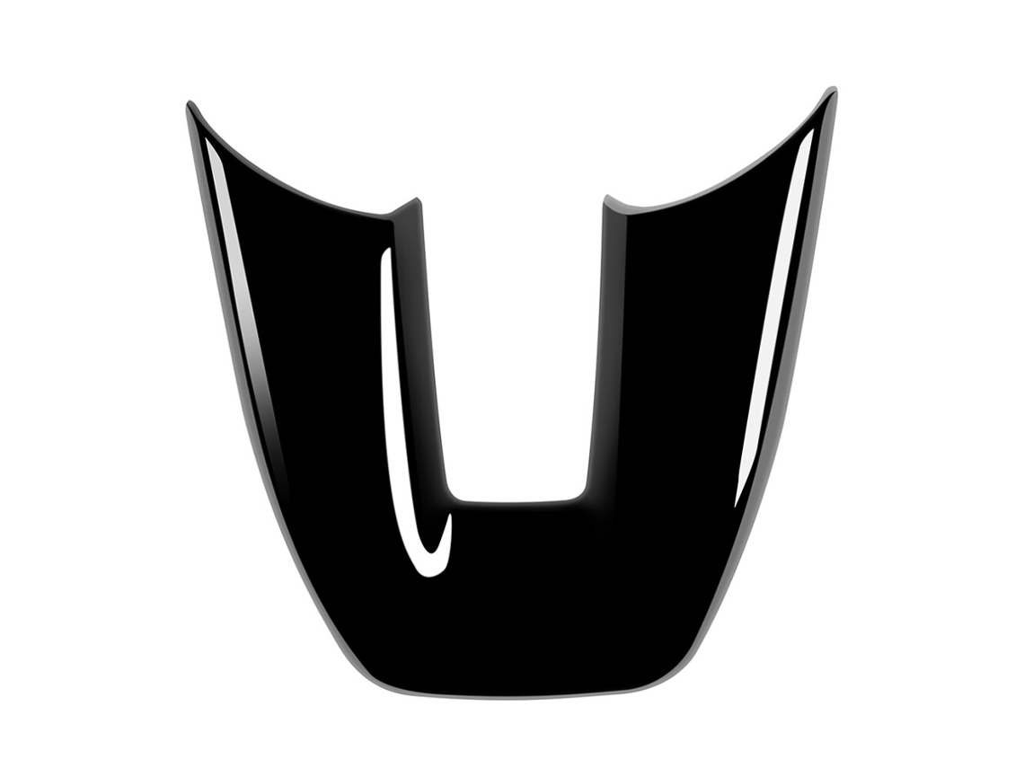 Embellecedor Decorativo Para Panel De Volante Estilo V En Negro Brillante Para Vezel Hr-v Hrv 2021 2022