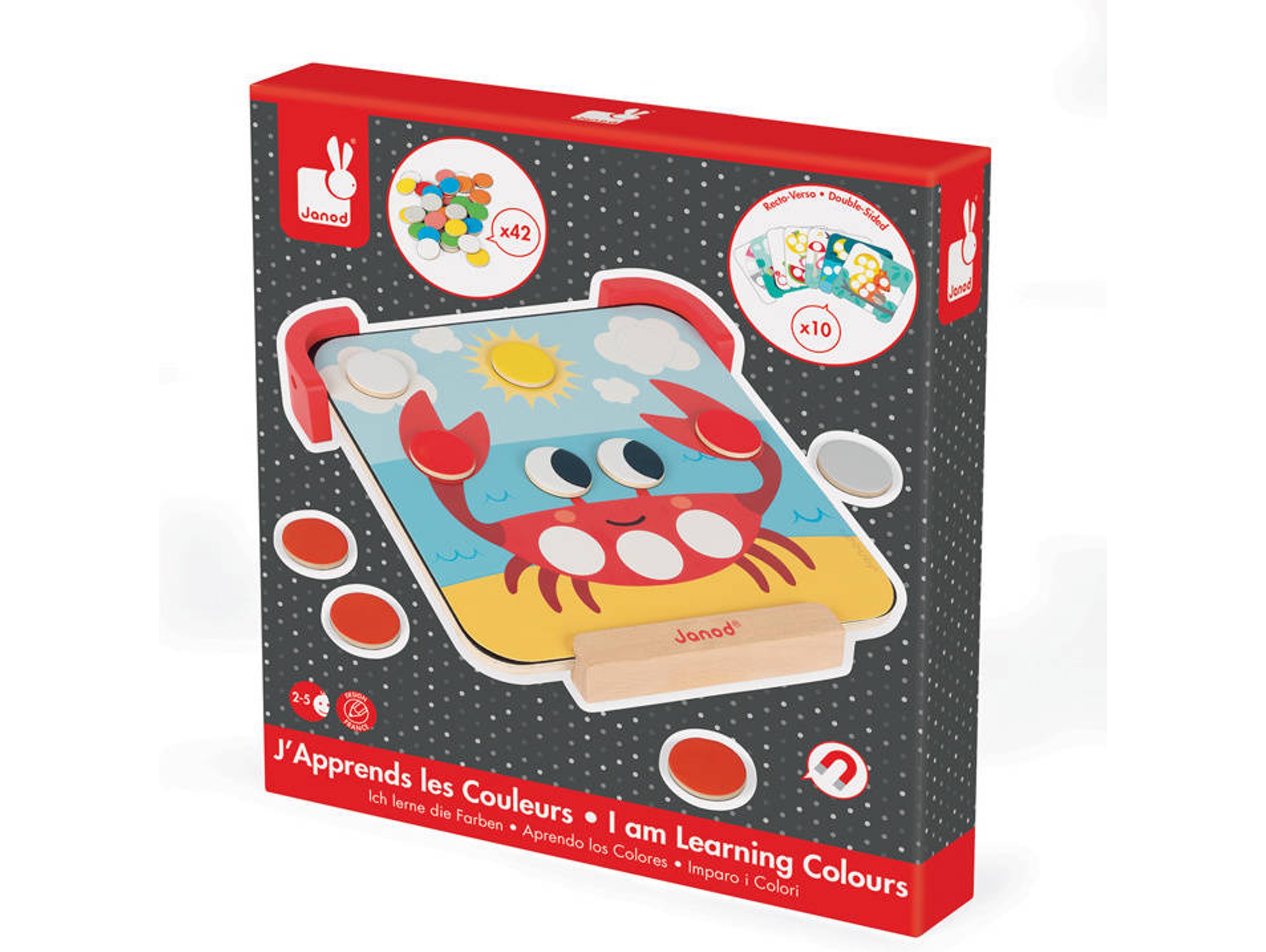 Puzzle JANOD Aprender Colores