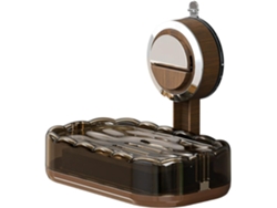 Soporte De Jabón Elegante Con Bandeja De Drenaje, Fácil Instalación, Organizador De Encimera De Baño Para Fregadero De