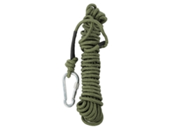 Cuerda De Escalada Para Exteriores De 10 M Con Abrazaderas De Vuelo Para Seguridad, Rescate, Supervivencia Y Acampada.