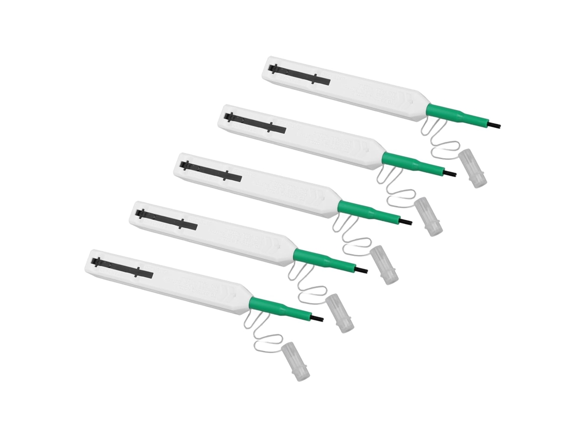 Lápiz Limpiador De Fibra Óptica, Rotación Eficiente, 800 Ciclos, Sc St Fc