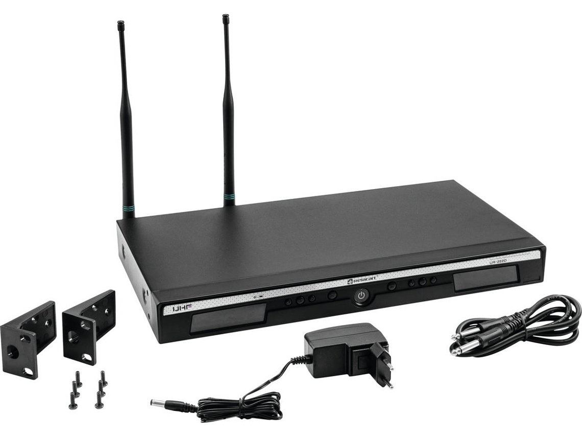 Receptor RELACART UHF de 2 Canais UR-222D