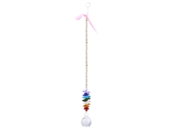 Colgante De Cristal K9 Con Arcoíris Para Decoración De Ventanas, Lámparas De Araña Y Proyectos De Bricolaje, 33 Cm
