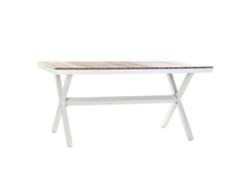 Mesa Comedor Aluminio 6-8 Comensales 160x90x75cm