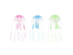 Medusas decorativas iluminadas de silicona para acuario, 3 piezas Rosewell