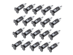 40 Piezas Clip De Ventilador De Cpu Enfriador Pin De Montaje Para Ventilador De Dise?os De Calor Pata De Cabra Admirador Computadora Pl