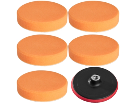 5 Spense TECTAKE De La Suavidad Promedio para El Pulido + 150 Mm De Plato Rotativo