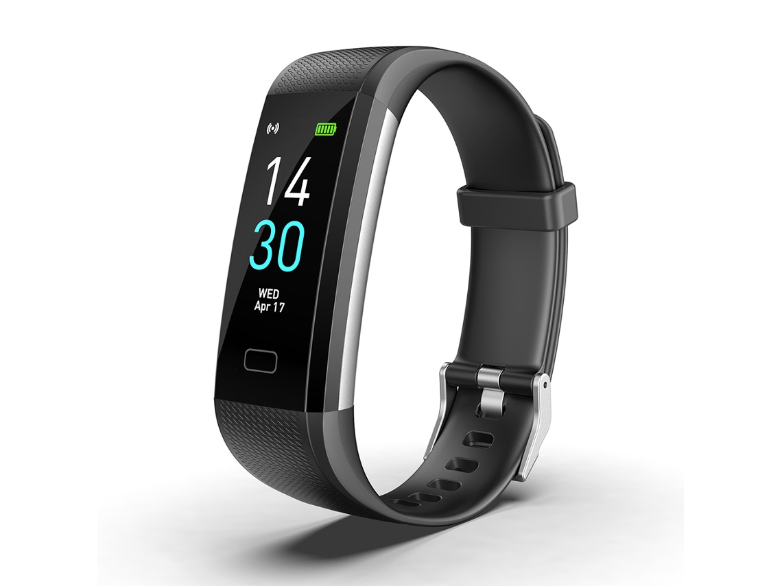 Relógio Inteligente Fitness Smartwatch Monitor De Frequência Cardíaca Pulseira Esportiva S5