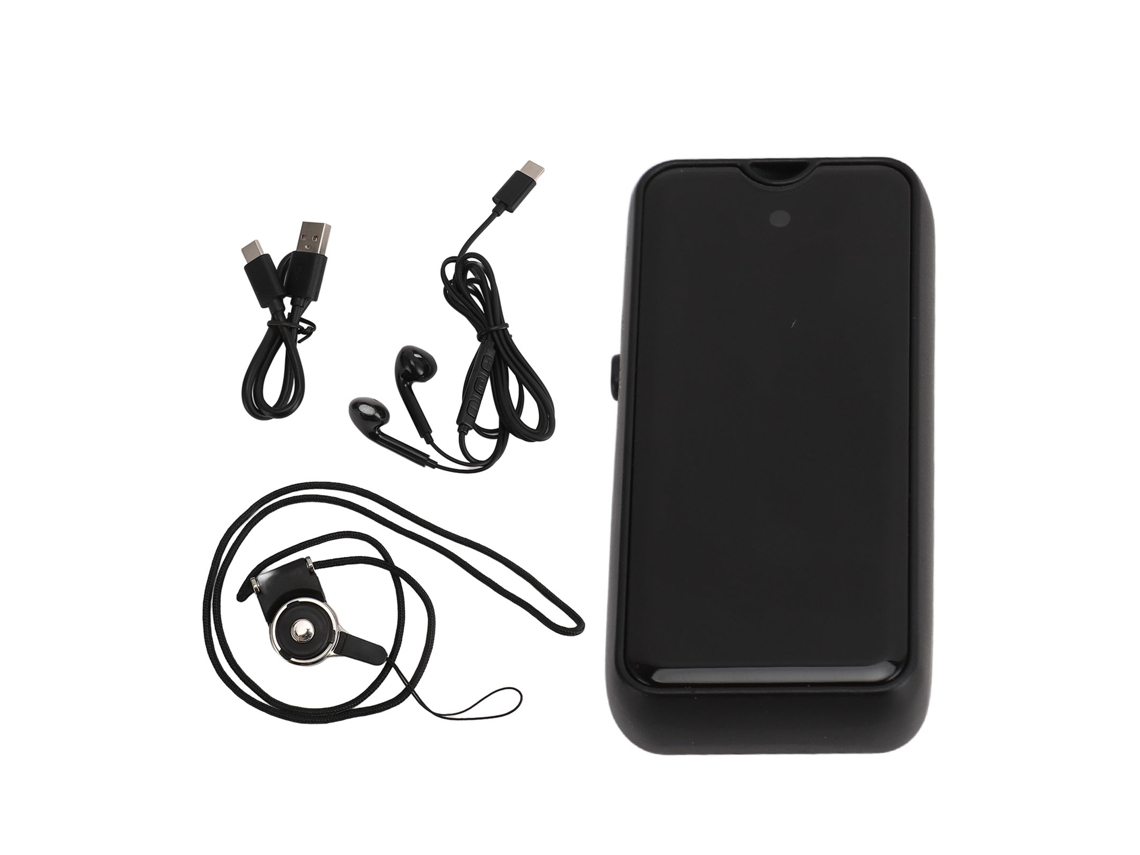 Grabadora (grabación Con Un Solo Botón Dsp Con Reducción Inteligente De Ruido) Grabadora Magnética Portátil De Mp3 Con Activación Por Voz