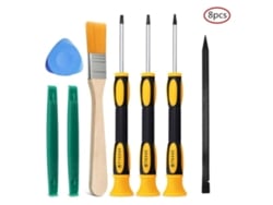 Kit de reparación multifuncional, juego de destornilladores Torx magnéticos para PS4, PS3, PS5 y Xbox One, mango ergonómico antideslizante con tapa flexible.
