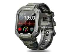 Smartwatch YIZHOOD TE467 (Android e IOS - Verde)