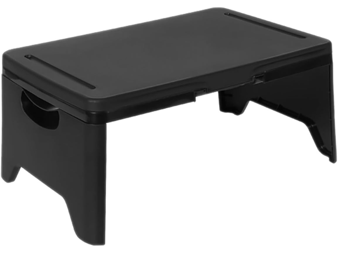 Mesa Plegable Portátil Multifuncional Negra Para Portátil, Escritorio, Cama, Versátil.