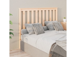 Cabecero De Cama Madera Maciza De Pino 141x6x101 Cm