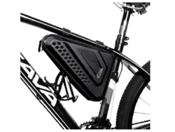 YIZHOOD Bolsa de bicicleta Guía de tubo delantero Accesorios de bicicleta impermeables DES1469 (Negro)