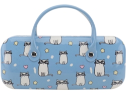 Estuche Gafas Niños Niñas Cuero Sintético Portátil Resistente Desgaste Bonito Diseño Dibujos Animados Práctico