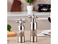 2026da-molino De Pimienta Y Sal Cerámica Molinillo De Especias Herramienta Decorativa Cocina Regalo Original 21 Cm