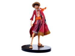 Figura de Luffy 2026, juguete para niños, modelo de anime, sombrero de paja, capa de mono, personaje de dibujos animados multifuncional.