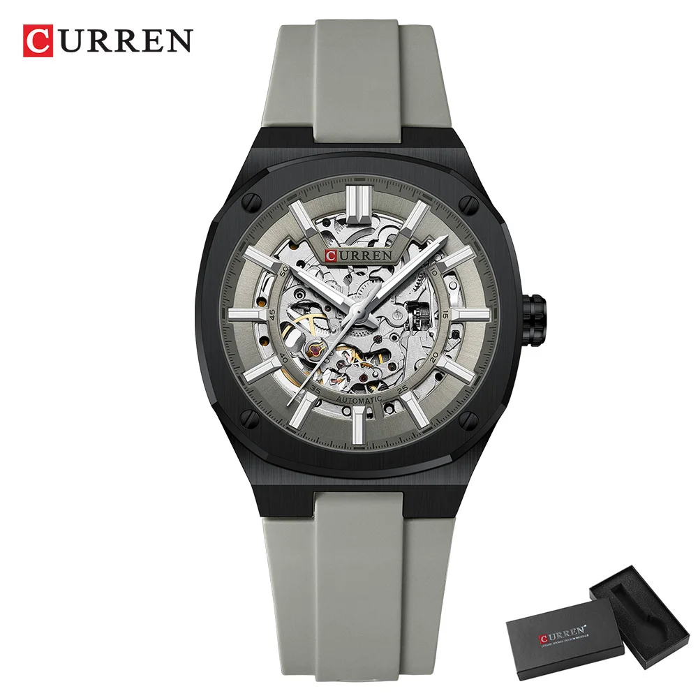 Reloj Mecánico Para Hombre, Reloj Mecánico Automático, Caja De Acero Inoxidable De 41 Mm.