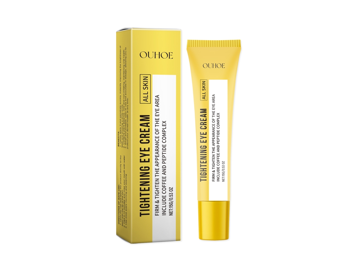 Crema calmante para el contorno de ojos, reduce la hinchazón y reafirma.