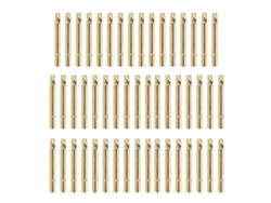 Cubierta De Aguja De Sonda De Prueba Ub189‑4s De Latón Chapado En Oro, 3.55mm De Diámetro Y 34mm De Longitud