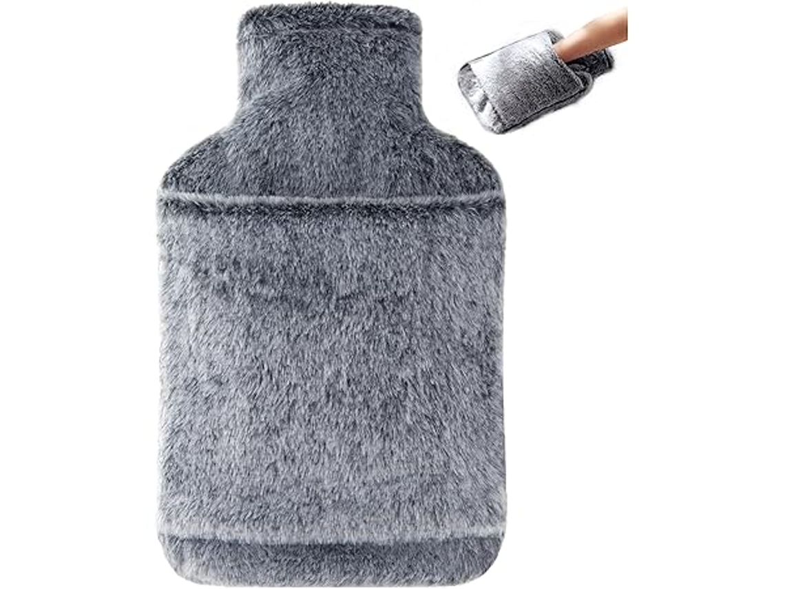 Bolsa Isotérmica De 2 Litros Con Funda Suave, Apta Para Adultos Y Niños, Ideal Para Noches Frías. Multifuncional Para La Relajación Muscular