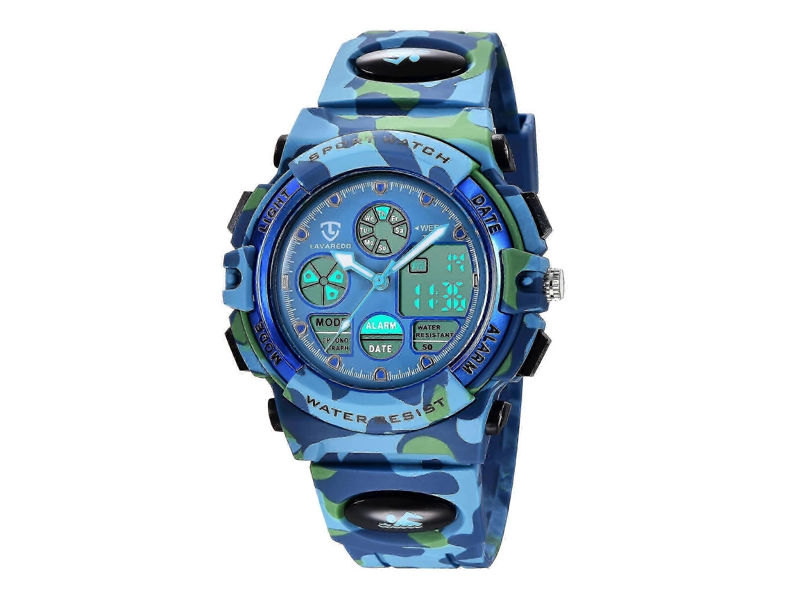 Reloj infantil GOKOCO con diseño de dibujos animados en paquete de 3