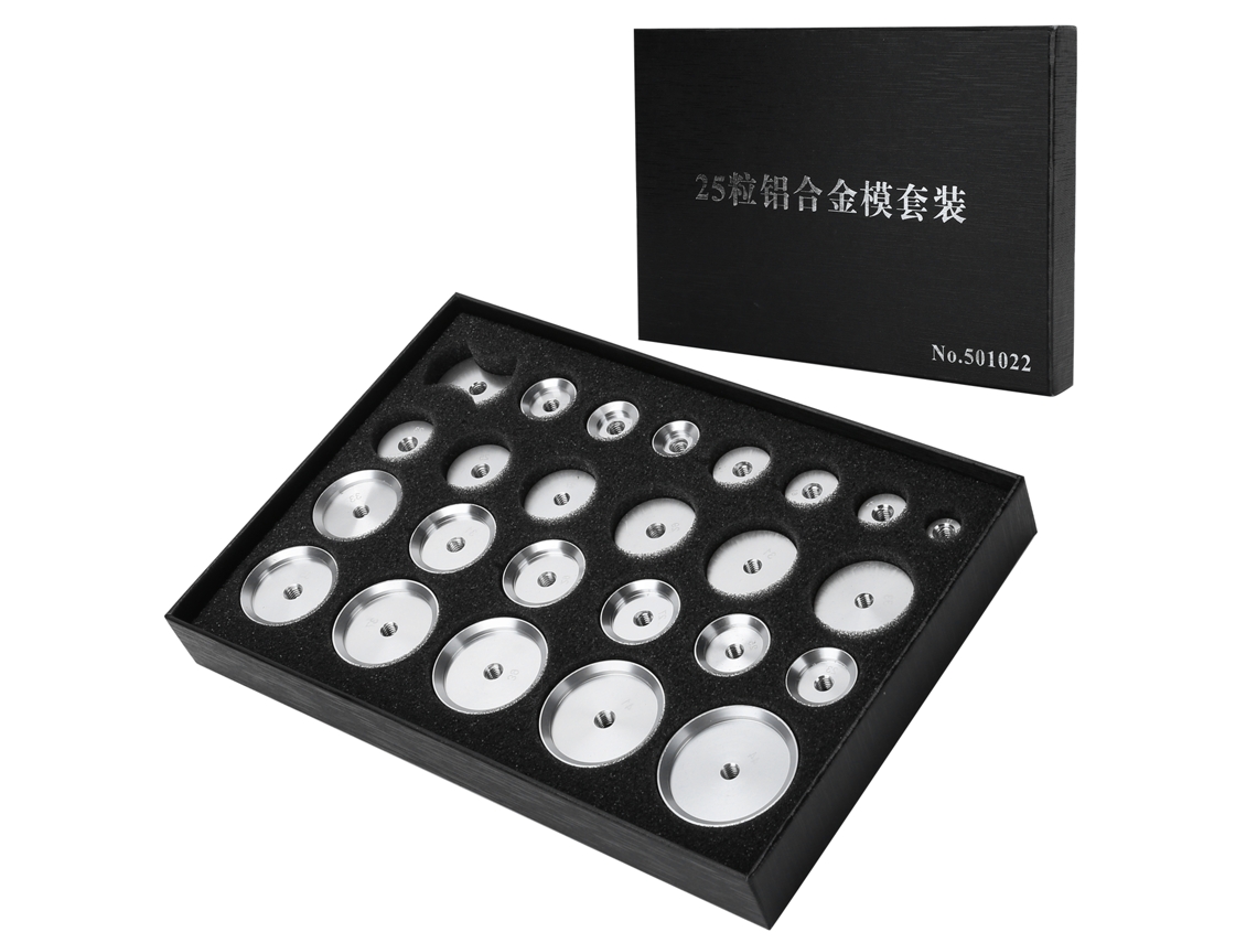 25 Matrices De Aluminio Para Máquinas De Encapsulado, Para Reparación De Relojes Y Sujeción De Tapas.