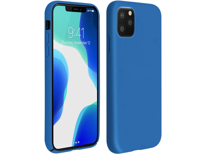 Funda iPhone 11 Pro AVIZAR Silicona Azul