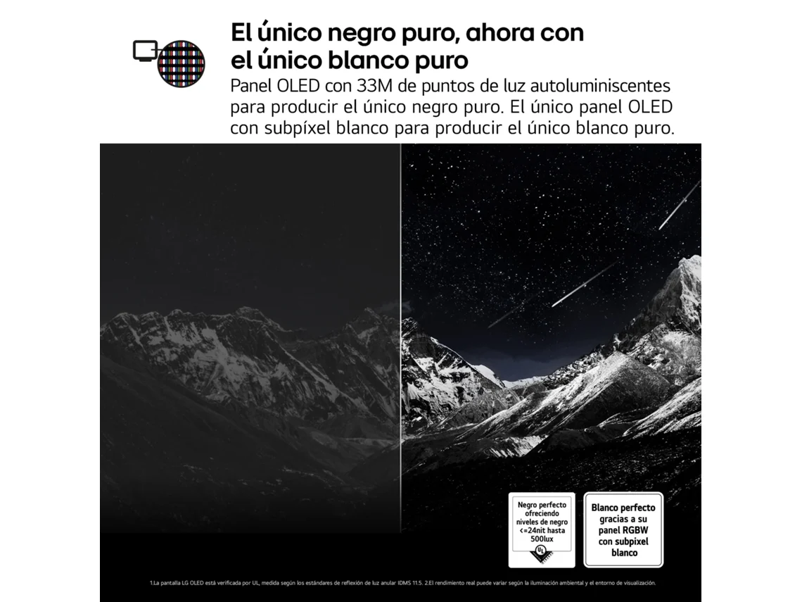 TV LG OLED55G56LS (OLED Evo Gallery - 55" - 140 cm - 4K Ultra HD - Smart TV)